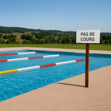 Fermeture exceptionnelle de la piscine de Voiron